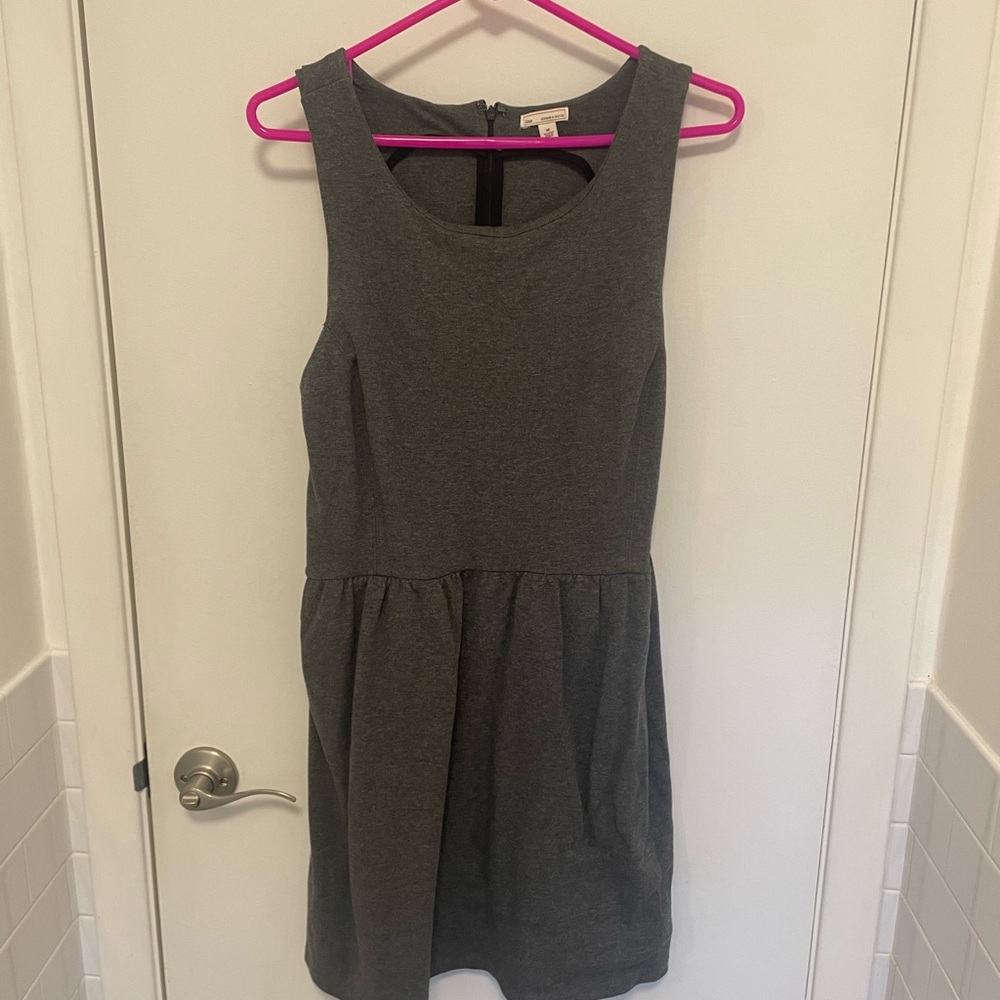 GAP Charcoal Sleeveless Dress